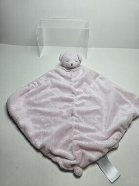 Angel Dear Pink Bear Security Blanket Baby Lovie Blankiet 13 x 13